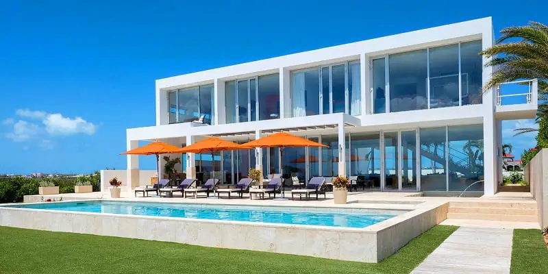 Luxury villa rentals in the Caribbean