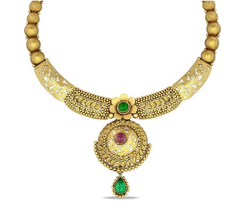 Antique Gold Necklace