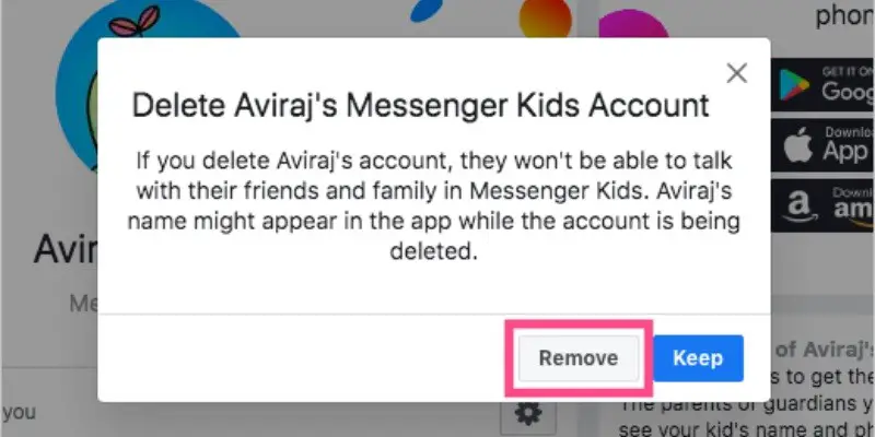 How To Delete Messenger Kids Account