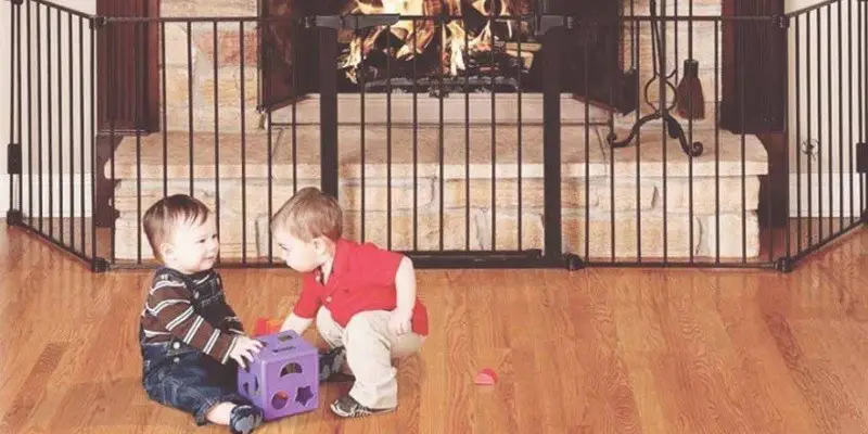 Baby Proof Fireplace Screen