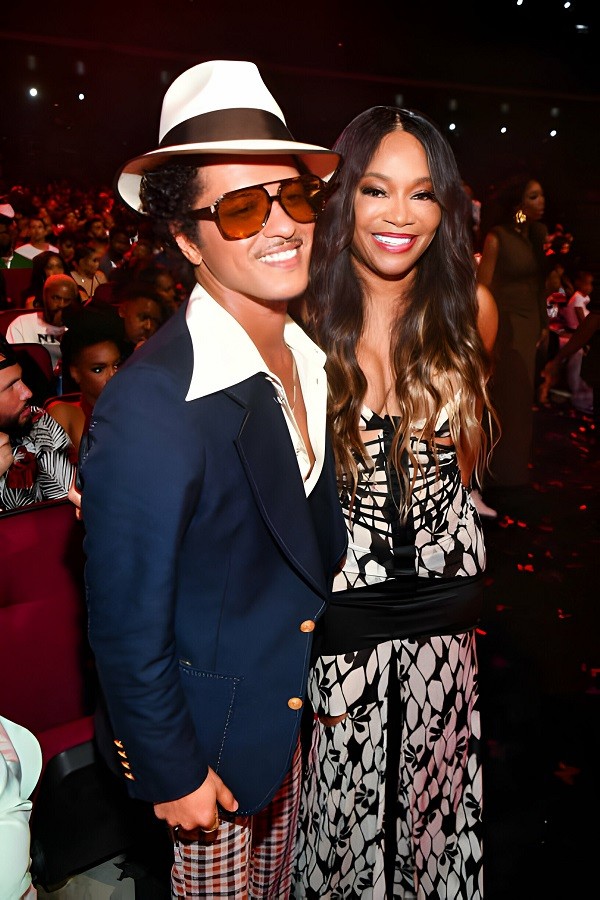 Bruno Mars and Connie Orlando