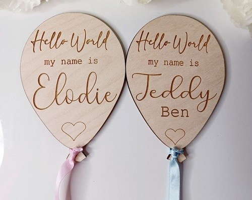 Wooden Gifts for Baby Photo Prop