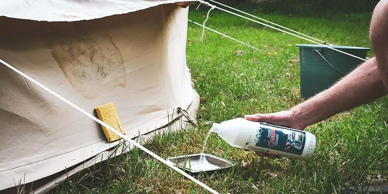 How To Clean Canvas Tent