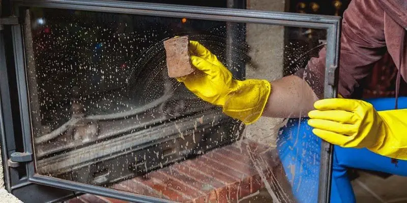 How To Clean Gas Fireplace Glass