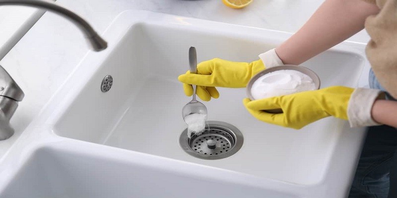 How To Clean Sink With Baking Soda