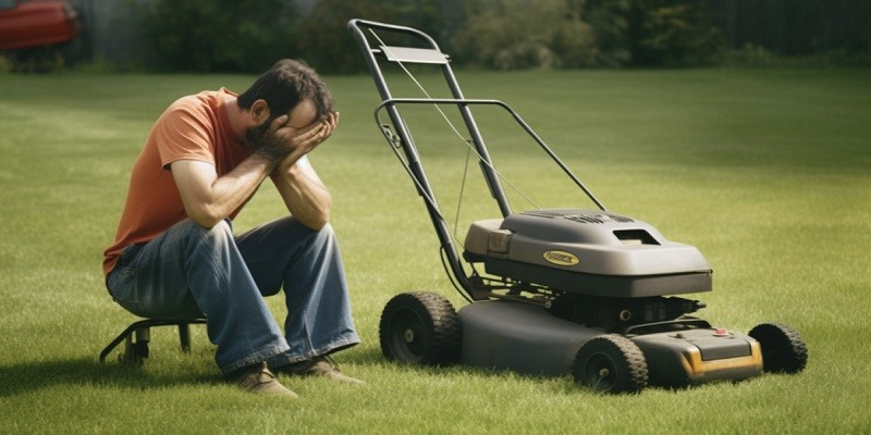 Where To Spray Starter Fluid On A Lawn Mower