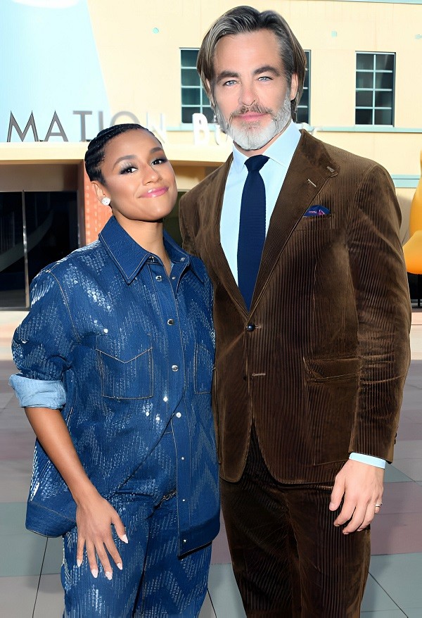 Ariana DeBose and Chris Pine