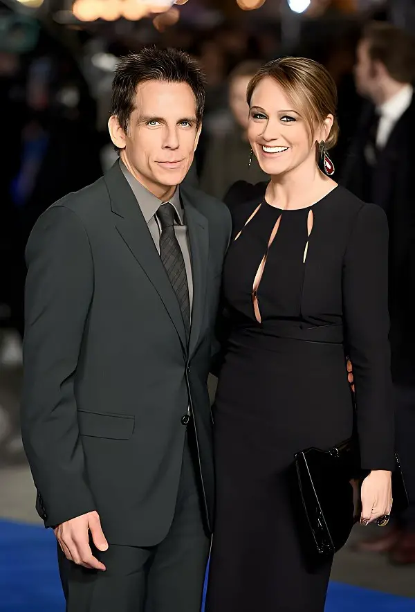 Ben Stiller and wife Christine Taylor