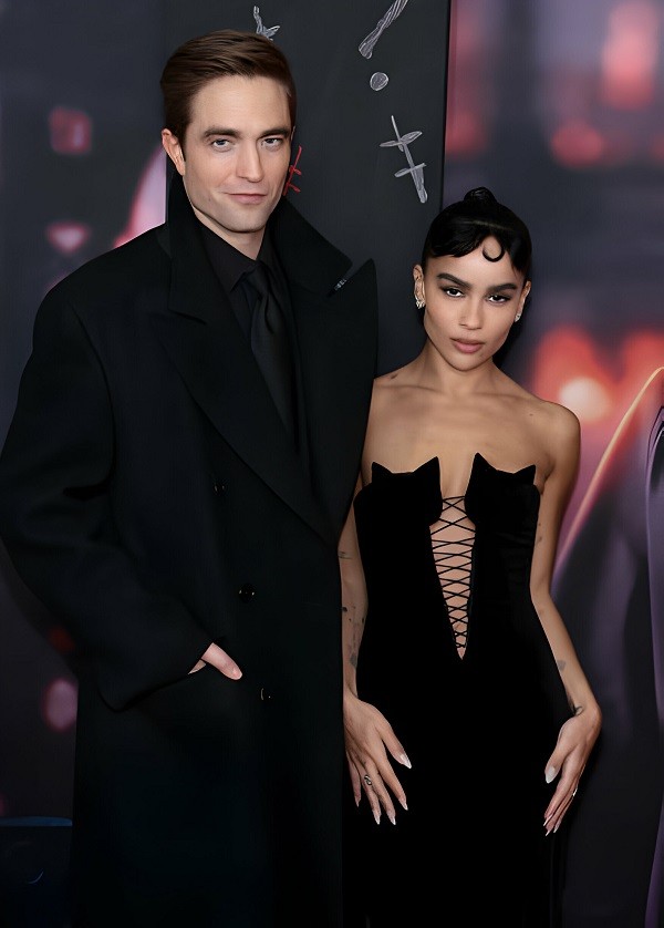 Robert Pattinson and Zoë Kravitz