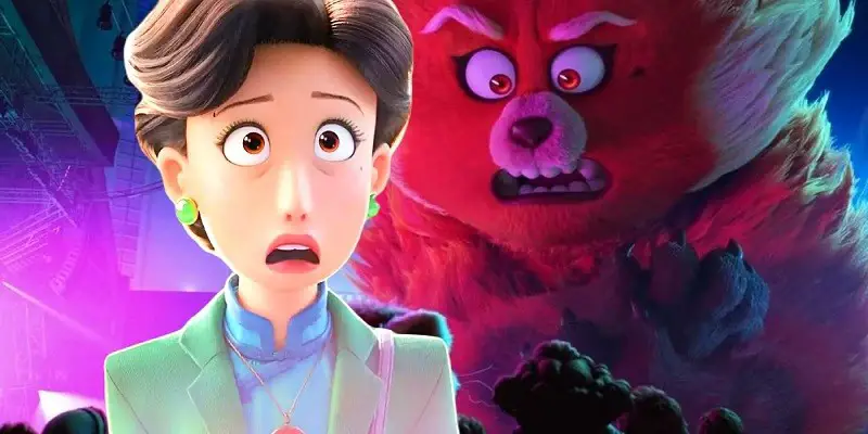 Why is Mei's Mom's Red Panda So Enormously Big in Disney'S Turning Red photo