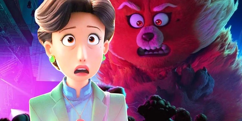 Why is Mei's Mom's Red Panda So Enormously Big in Disney'S Turning Red photo