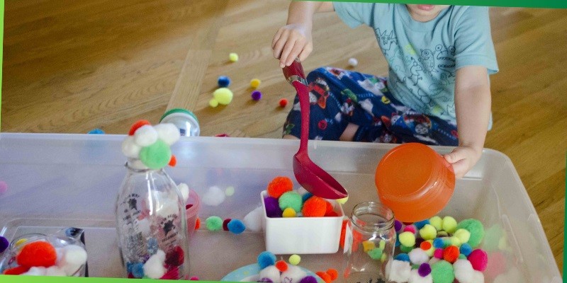 how to create a sensory bin for toddlers