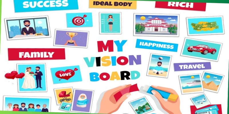 how to create a vision board for 2025