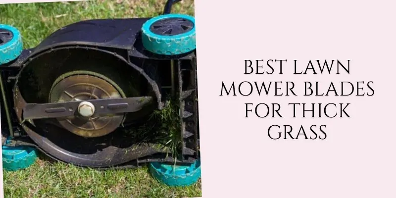 best lawn mower blades for thick grass