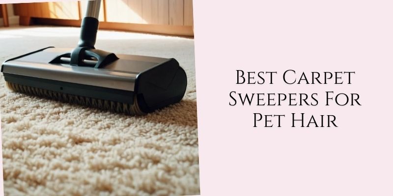 best carpet sweepers for pet hair