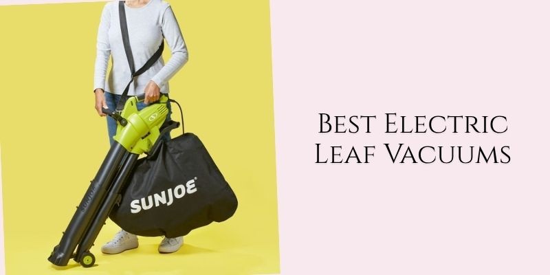 best electric leaf vacuums
