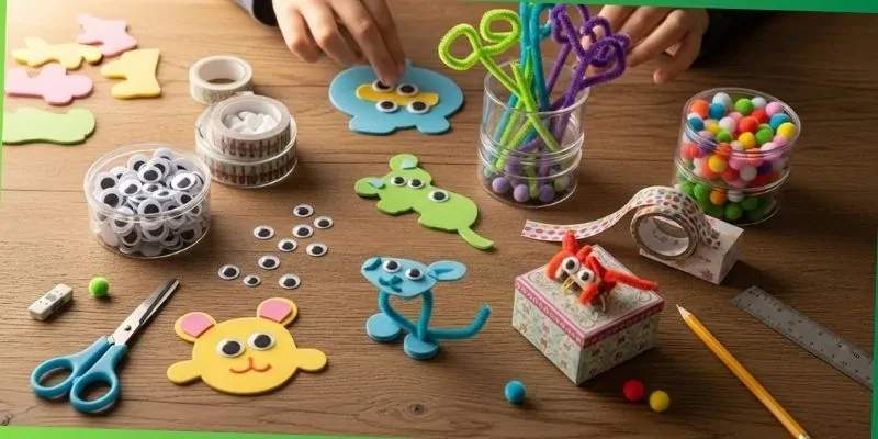 best mess free craft ideas for young children