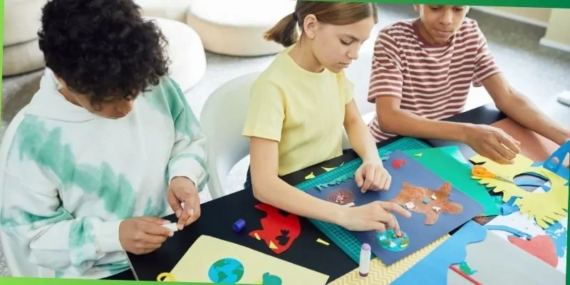 creative art projects that help kids learn