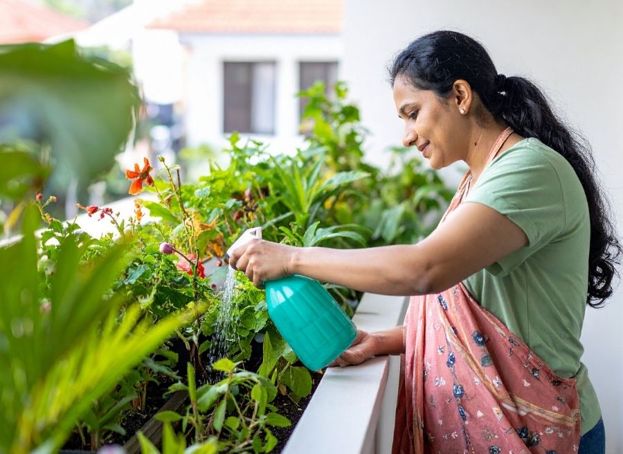 simple garden ideas for small family homes